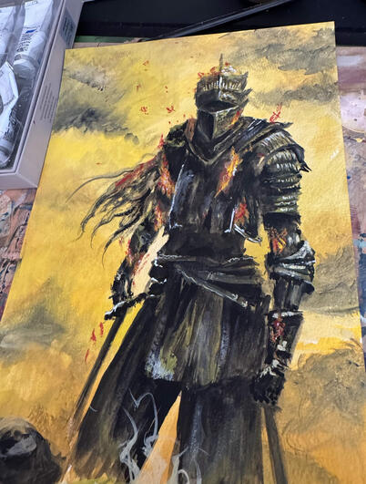 Dark Souls A4, available to purchase